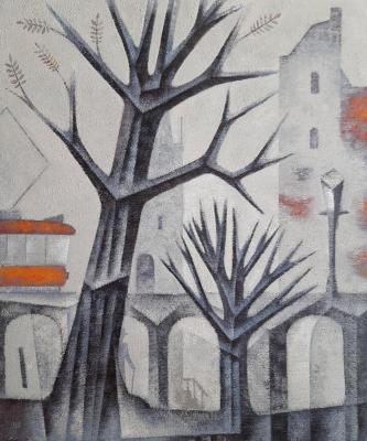 A Foggy Day (Paintings Buy Online). Ivanov Evgeniy