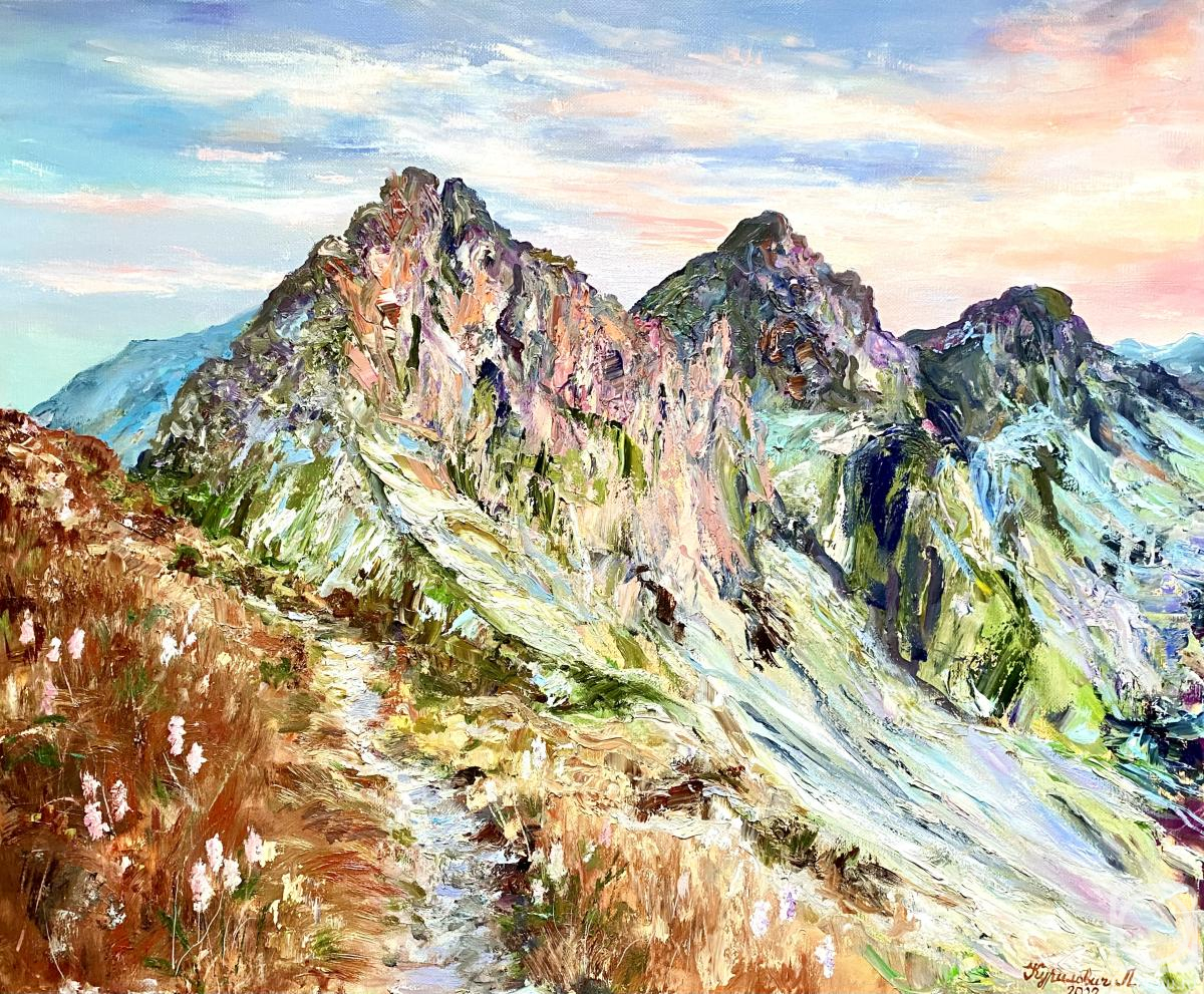 Kurilovich Liudmila. Colorful mountains of my dreams