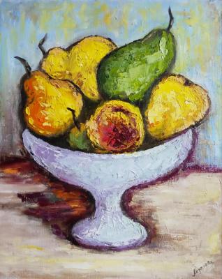 Vase with pears. Lazareva Olga