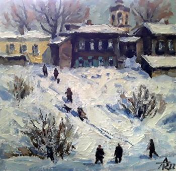 Winter in the province. Knecht Aleksander