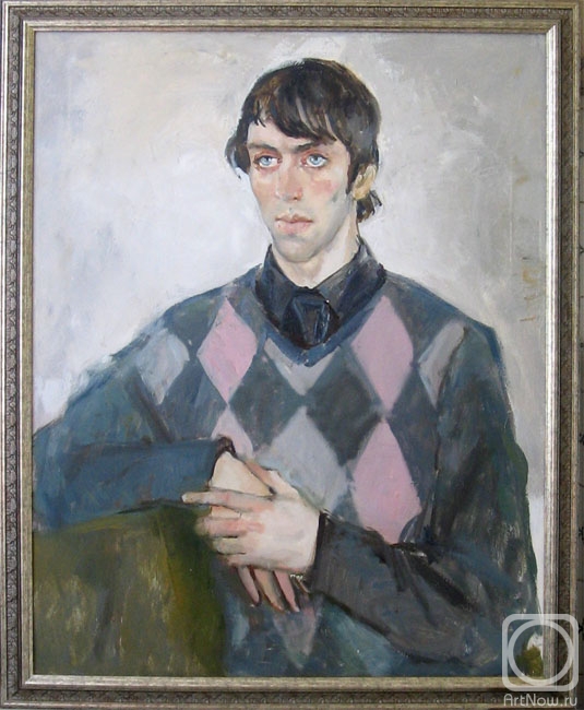 Ponomareva Irina. The portrait of young man