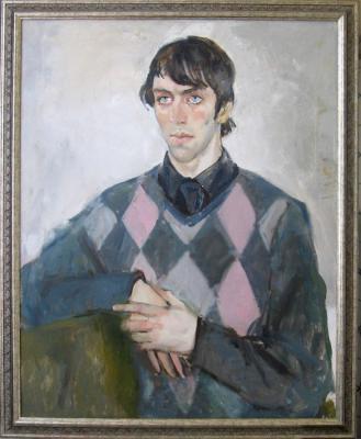 The portrait of young man. Ponomareva Irina