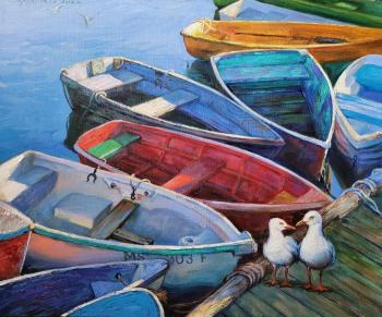 Boats. Simonova Olga
