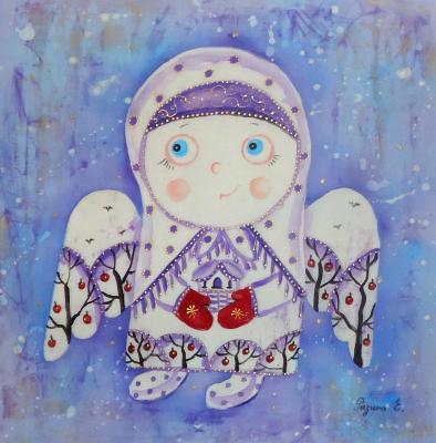 Winter angel. Razina Elena