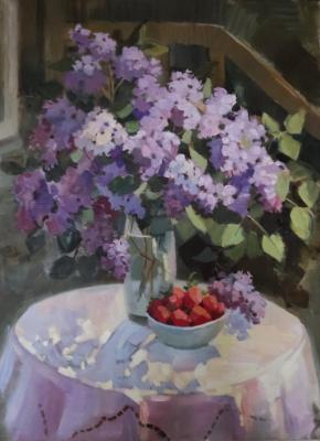 Lilac bush. Kazanskaya Nataliya