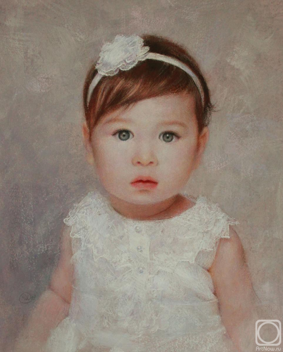 Shirokova Svetlana. "Portrait of a baby"