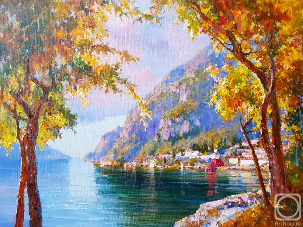 Obukhovskiy Yuriy. Lake Garda