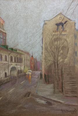 Bolshoy Afanasyevsky Lane. Walks in Moscow (Historical Places). Chernyshev Vladimir