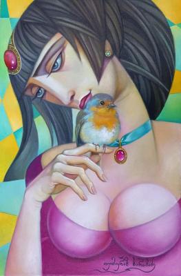 The Queen and the Bird. Kharabadze Teimuraz