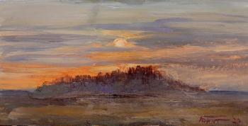 Sunset (etude) (Raven Mountain). Baltrushevich Elena