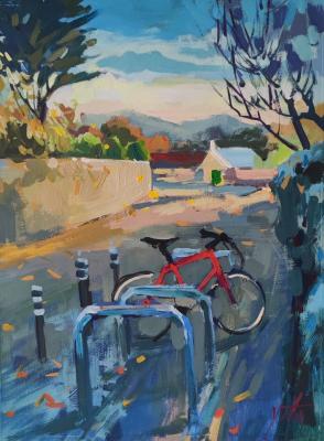 In the evening (The Bicycle). Chizhova Viktoria