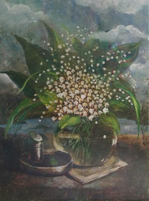 Lilies of the valley (Lilies In A Glass). Baltrushevich Elena