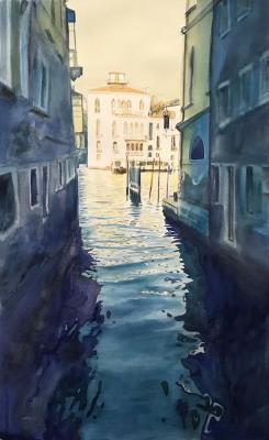 Reflections in Venice (Vaporetto). Zozoulia Maria