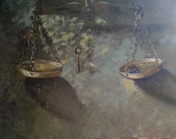 Scales (A Gift To A Judge). Baltrushevich Elena