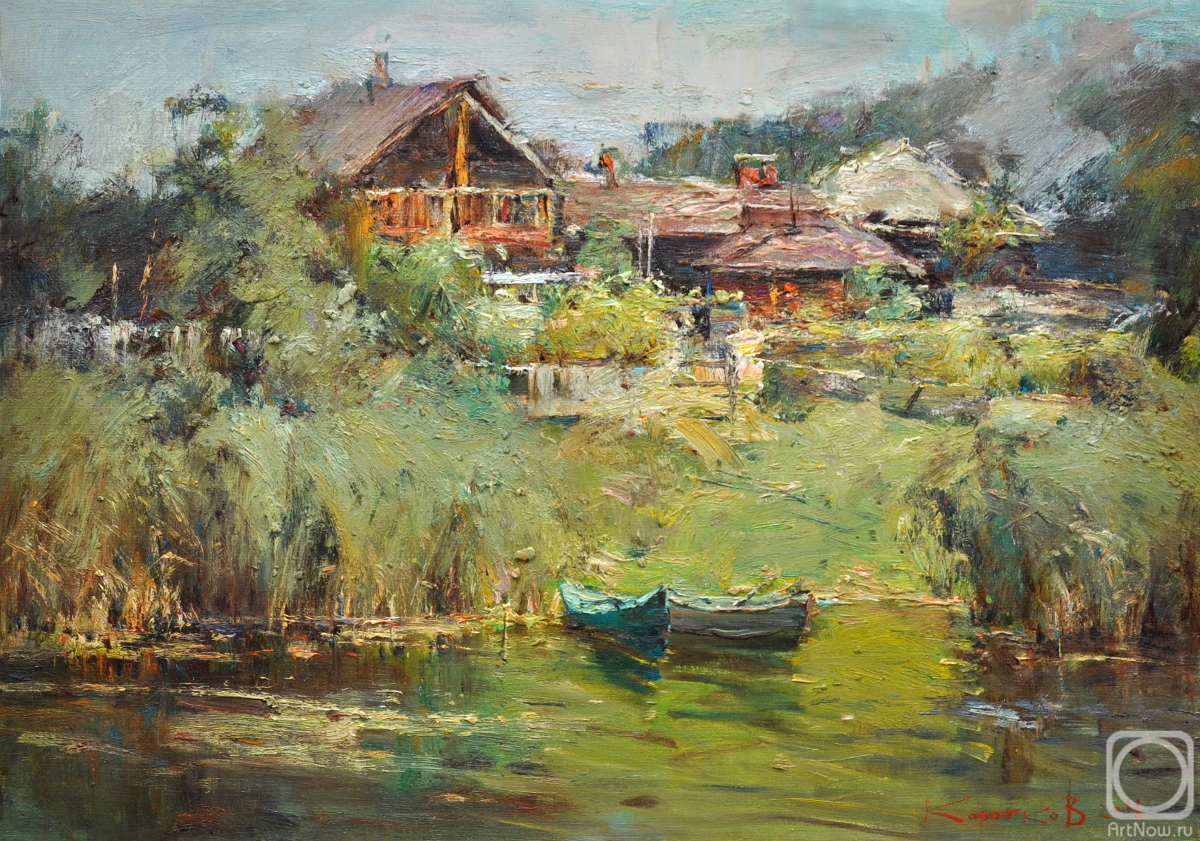 Korotkov Valentin. By the river