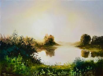 Painting Evening haze. Stolyarov Vadim