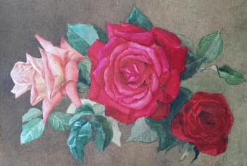 Three roses. Zhivlyuk Marina