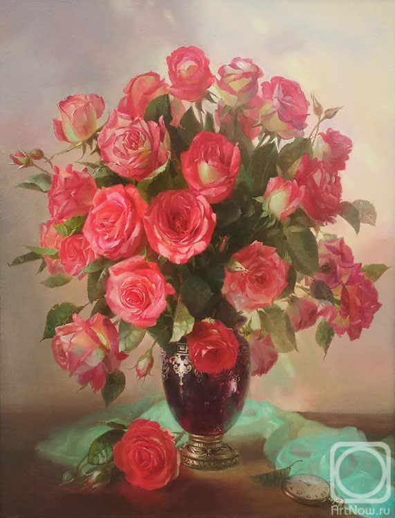 Akopov Sergey. Red roses