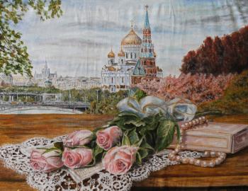 Still life with roses. Frolov Andrey