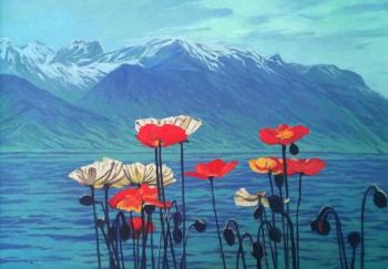 Red poppies. Bogatyreva Anastasiya