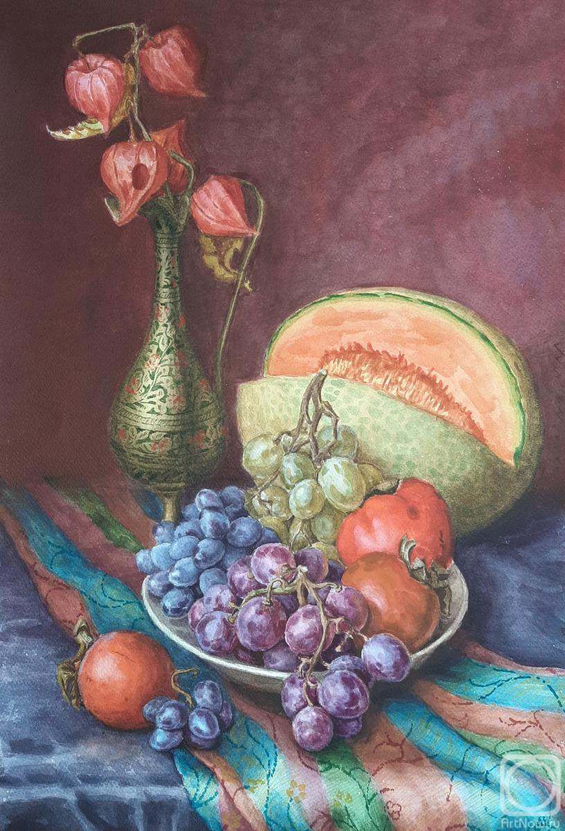 Zhivlyuk Marina. Still life in Oriental style