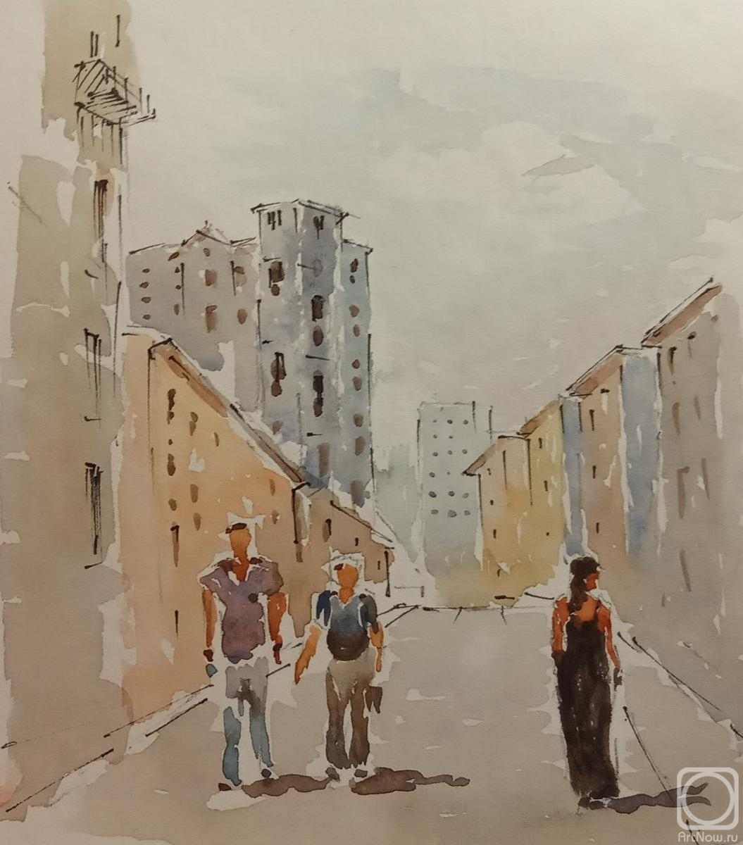 Yurov Sergey. Quiet street