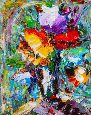 Bright poppies in a vase. Rodries Jose