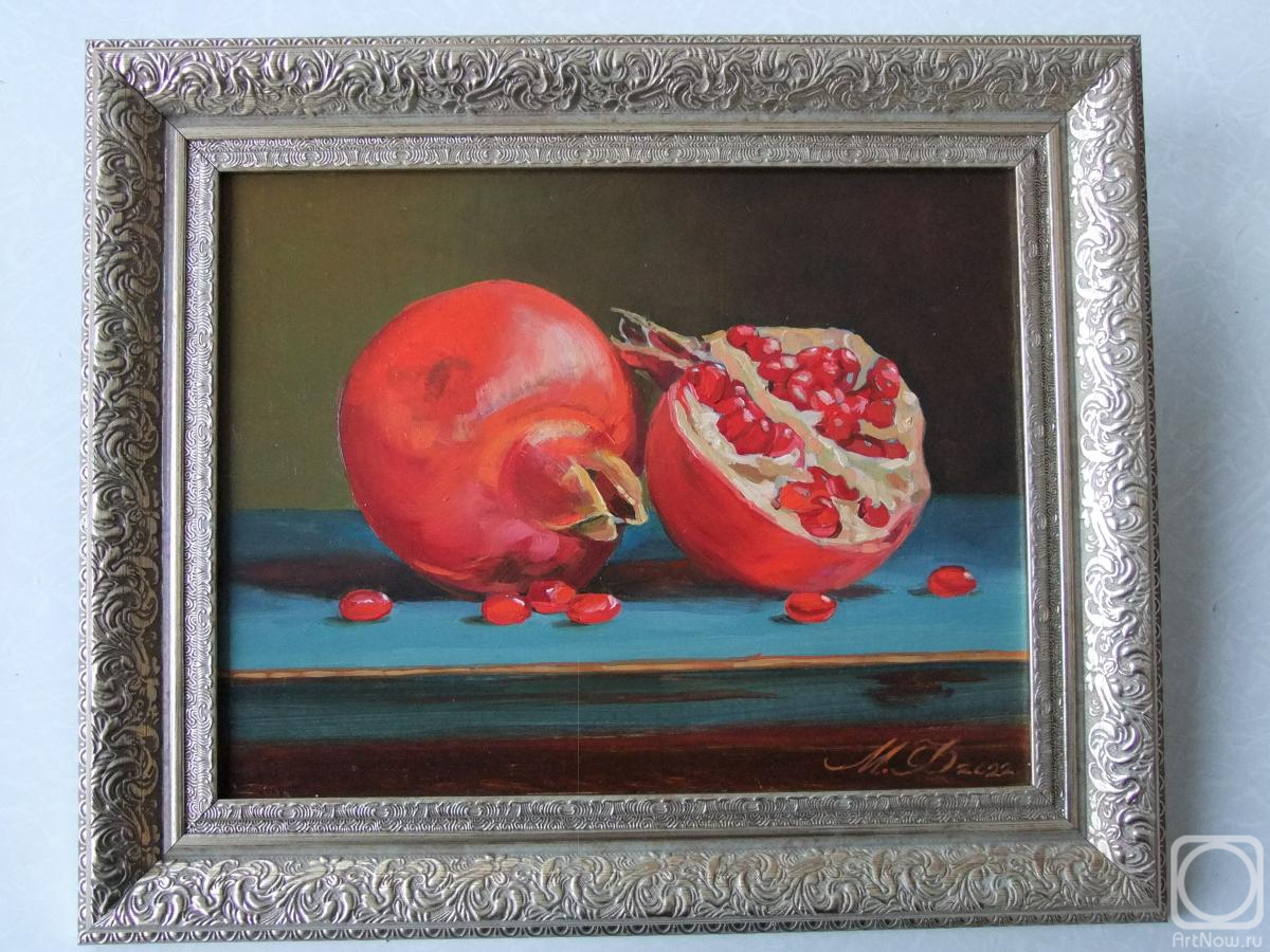 Fedotov Mikhail. Pomegranate and its grains