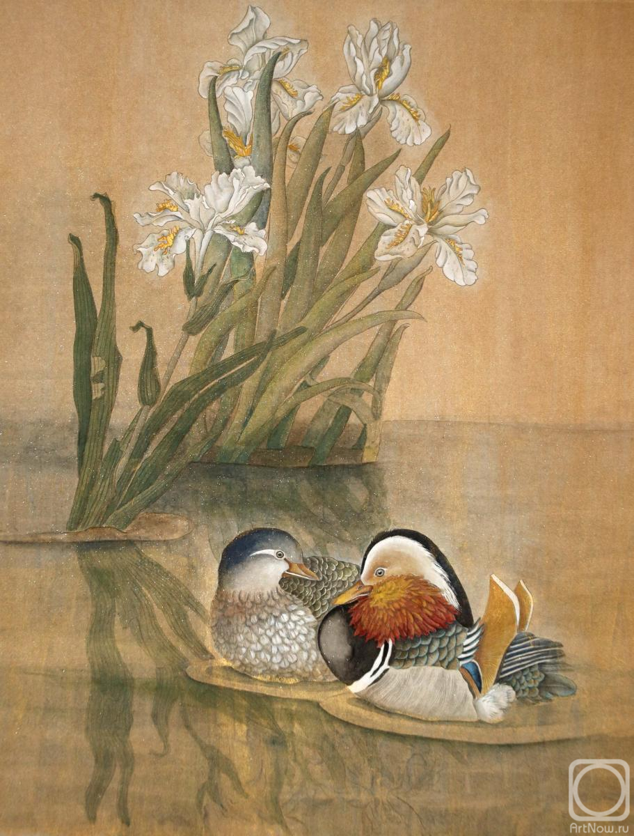 Semenova Elena. Mandarin ducks