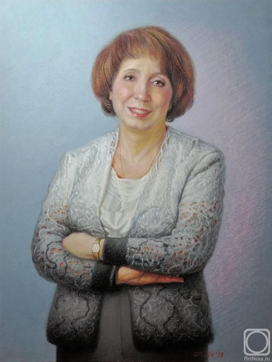 Svyatchenkov Anton. Portrait of Anna Iosifovna Klyukina