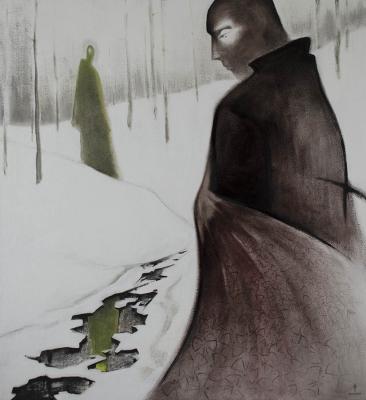 Looking for the snow angel (Figure On The Water). Eldeukov Oleg
