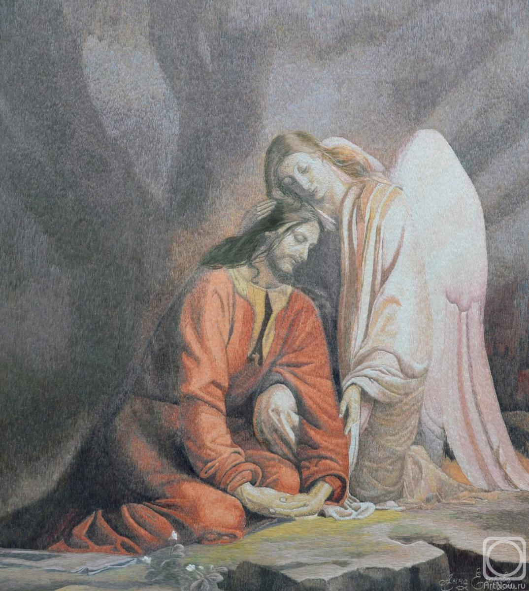 Egorova Anna. Christ in Gethsemane