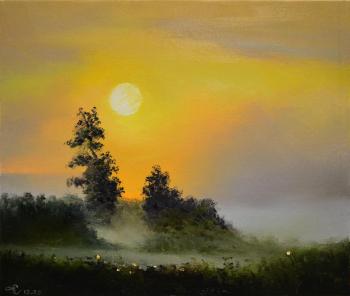 Painting Tired sun. Stolyarov Vadim