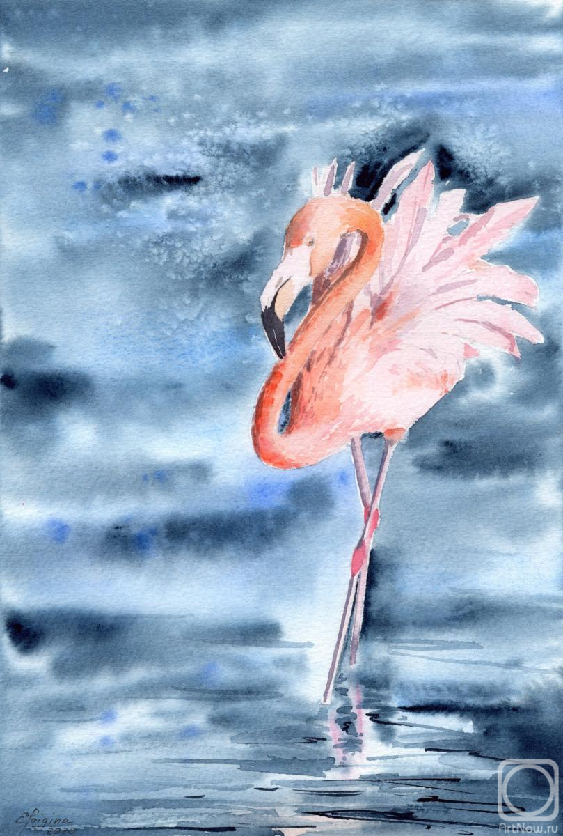 Poygina Elena. Flamingo ballerina
