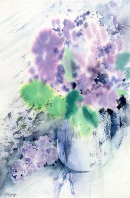 Abstract lilac. Poygina Elena