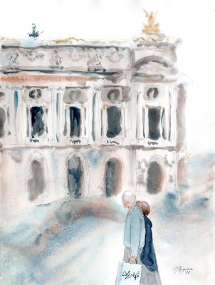 Magnificent Paris: Grand Opera (Travel Wall Art). Poygina Elena