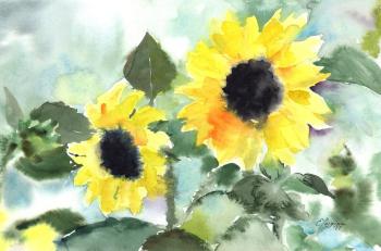 Sunflowers. Poygina Elena
