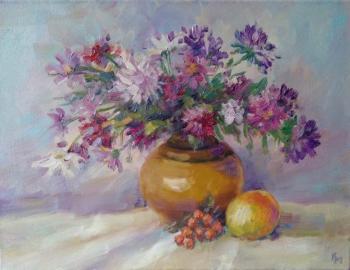 Bouquet with asters. Malnev Konstantin