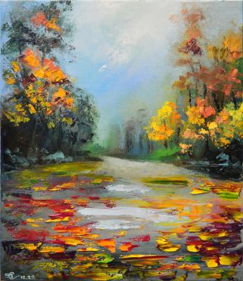 Painting Rebellious autumn. Stolyarov Vadim