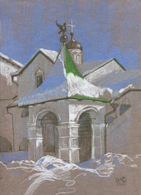 Картина «Суздаль в феврале1»