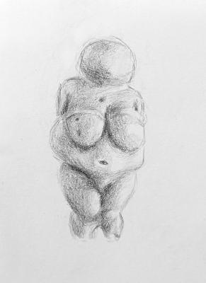The Venus von Willendorf. Goldstein Tatyana
