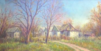 In the spring at the dachas. Malnev Konstantin