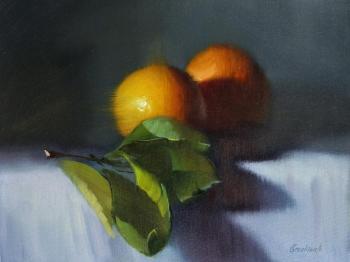 Two oranges. Grechina Anna