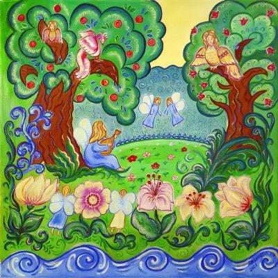 Music in the magic forest (Magical Flowers). Razumova Lidia