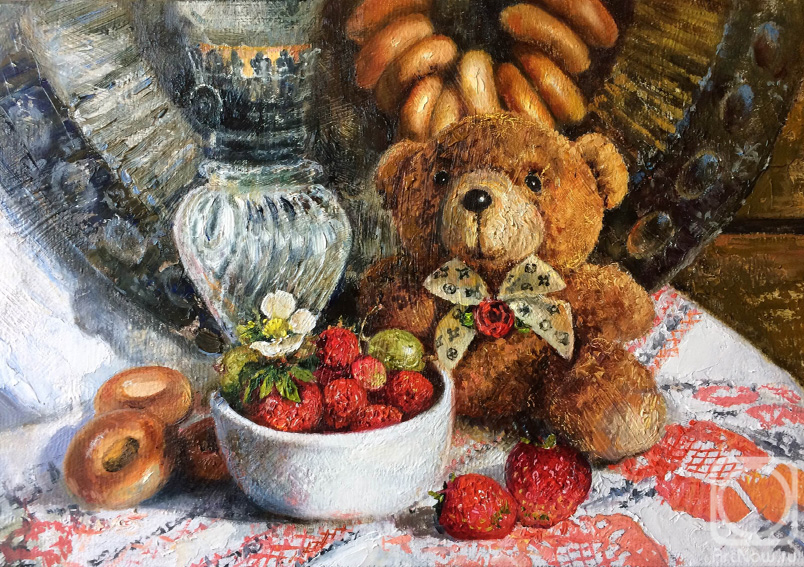 Varlamova Oksana. Still life with berries
