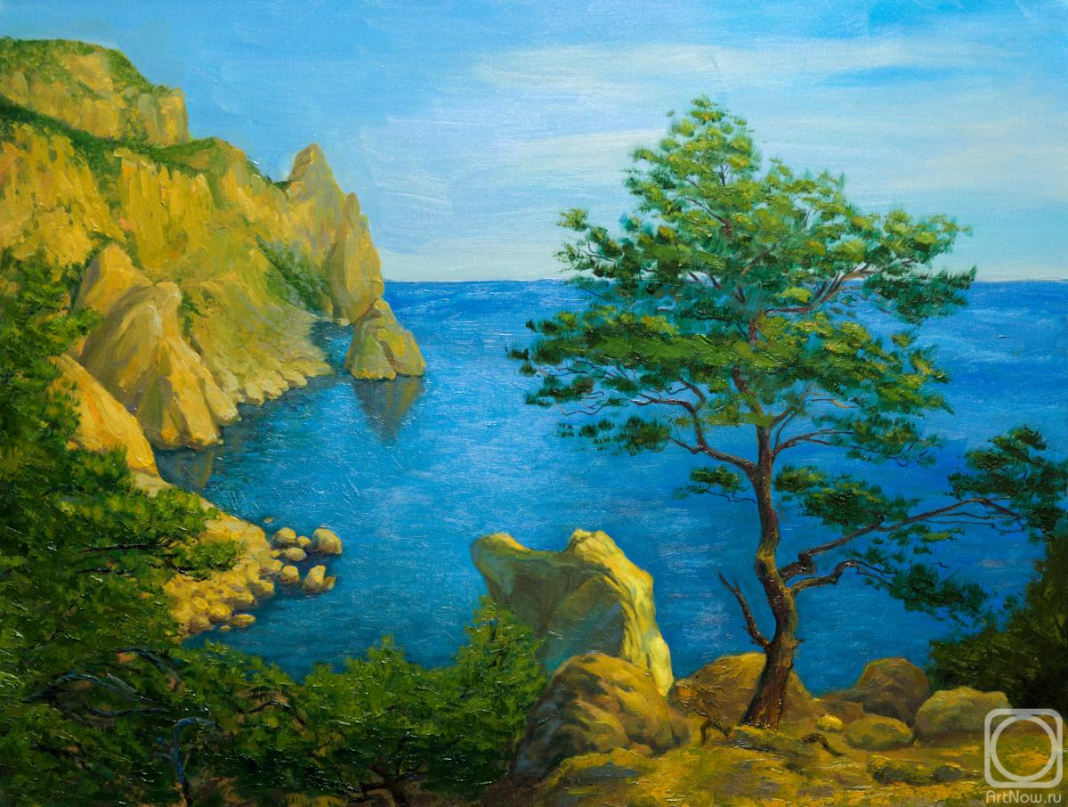 Gubin Rodion. Crimea view of the sea
