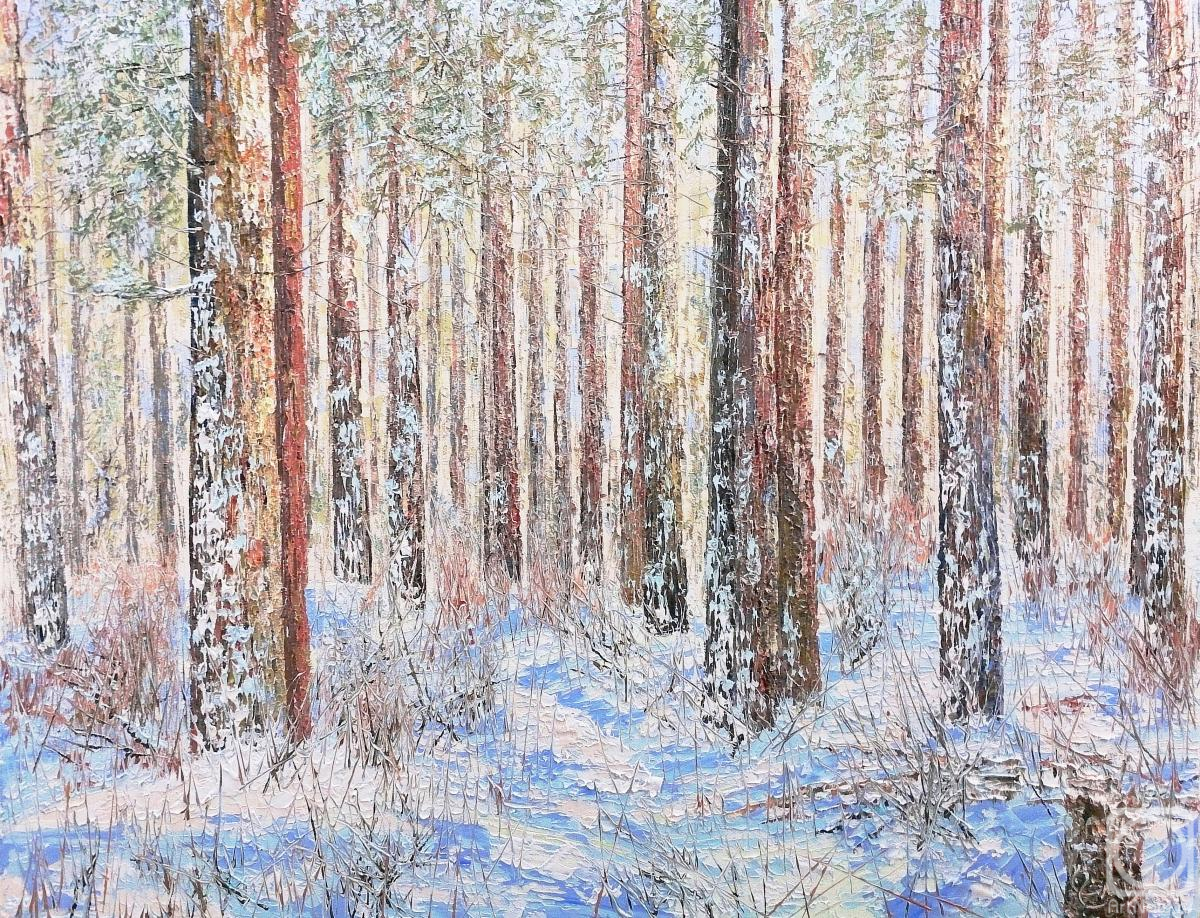 Smirnov Sergey. The smell of the winter forest
