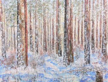 The smell of the winter forest (Pine Tree Art). Smirnov Sergey
