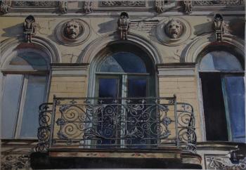 Petersburg balcony. Panov Evgeniy