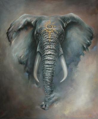 Elephant (Oriental Symbol). Pariy Anna